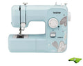 17-Stitch Portable Full-Size Sewing Machine, White H6675