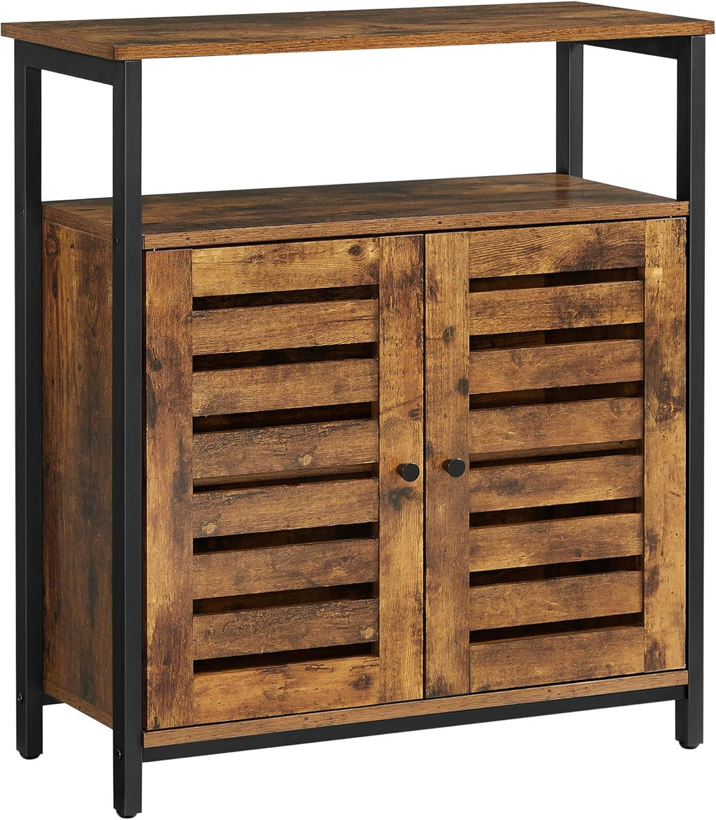 White 3 Tier Wooden Floor Cabinet N88964