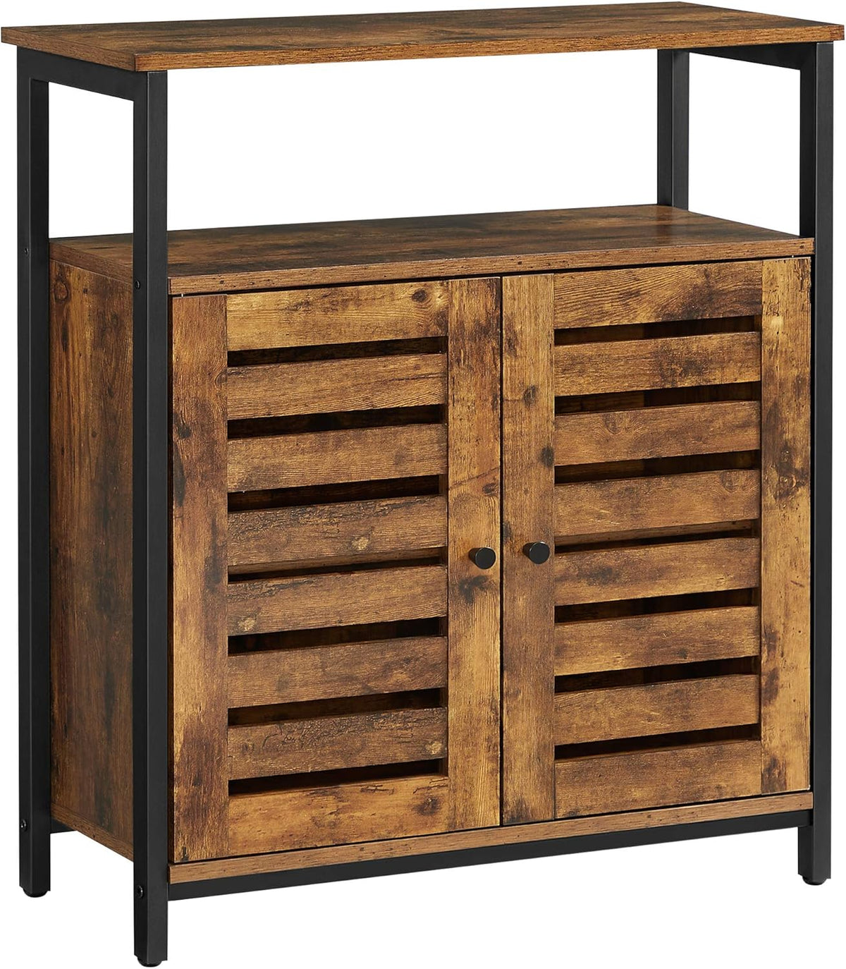 White 3 Tier Wooden Floor Cabinet N88964