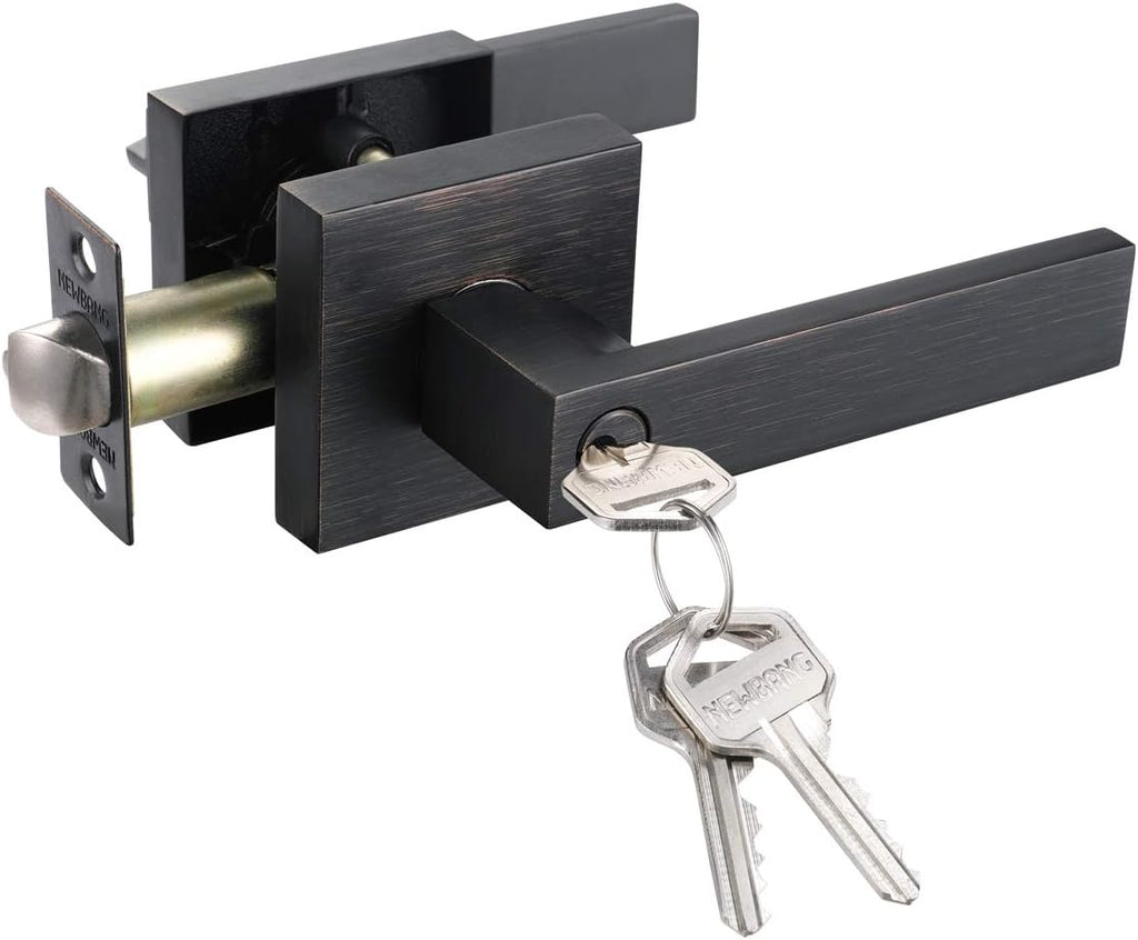 Oil Rubbed Bronze Door Lever Handle O1790
