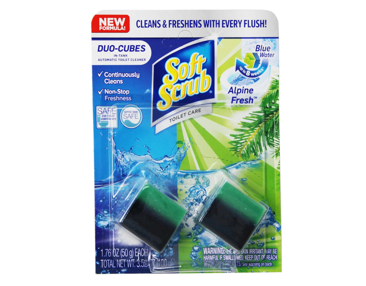 In-Tank Toilet Cleaner Duo-Cubes, 2 Count - 6 Pack P4458