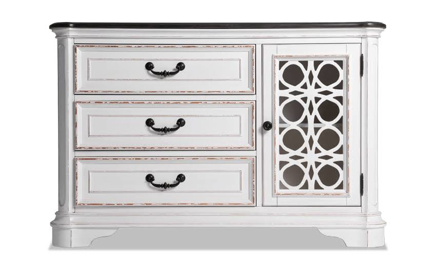 White Oak TV Chest V976