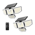Adjustable Solar Motion LED Security Light 2-Pack O640992