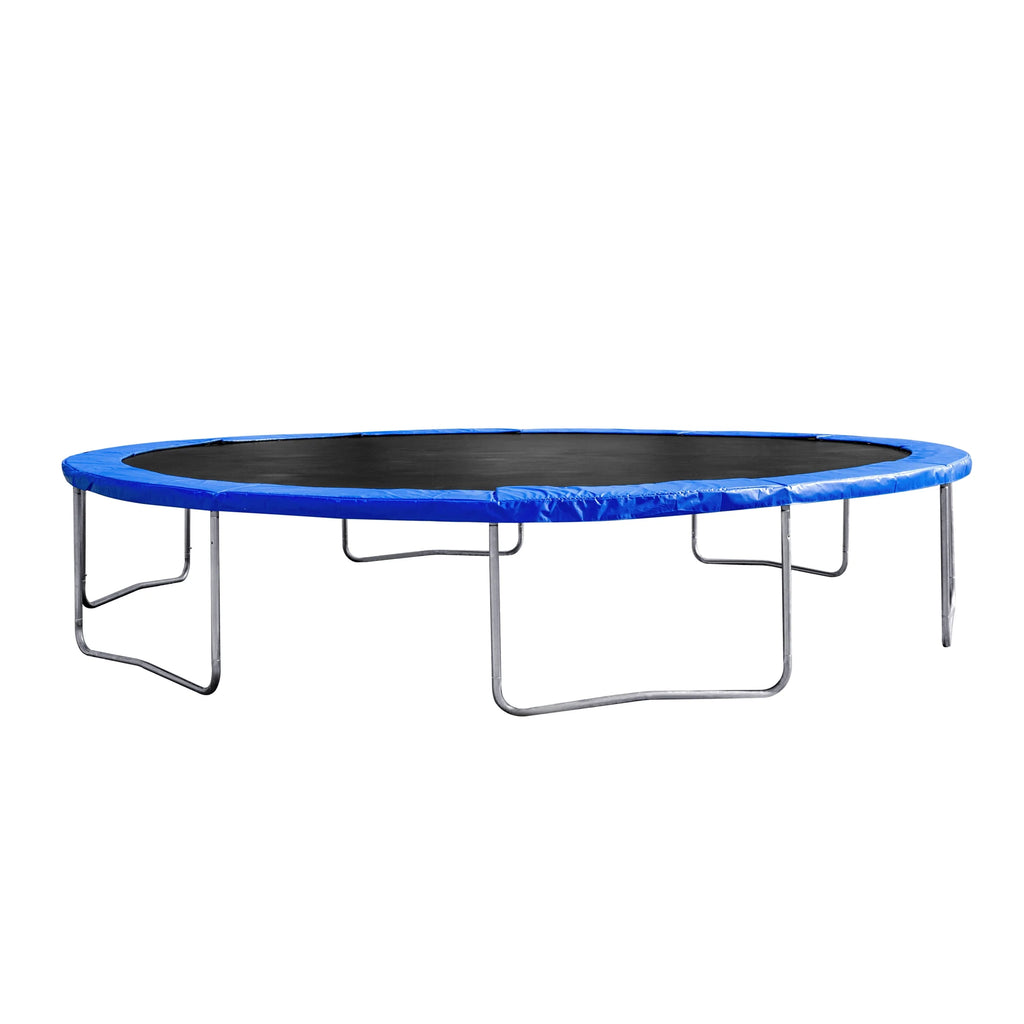 16FT Trampoline with Enclosure Net, Basketball Hoop, Ladder J38155