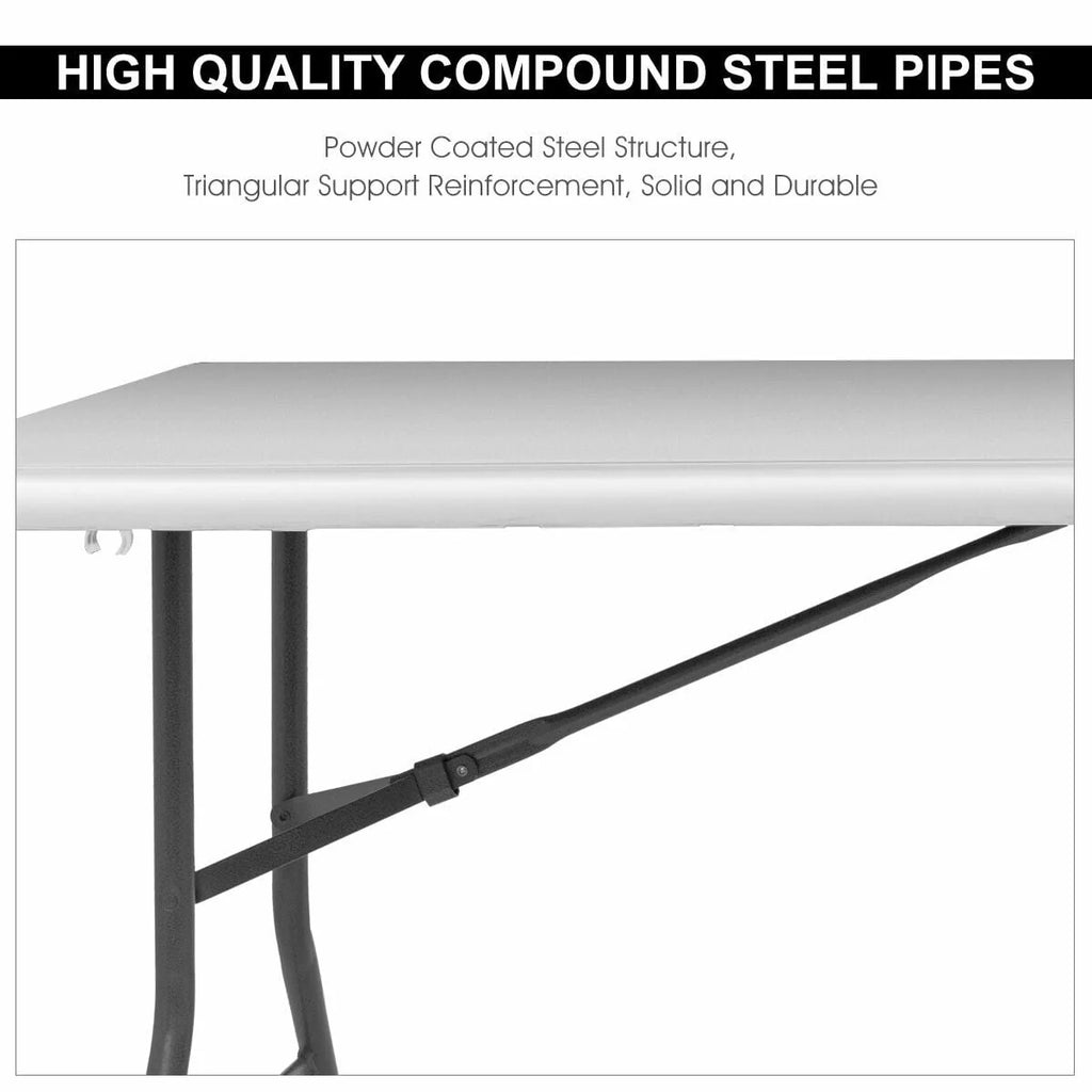 6' Folding Plastic Table X6634