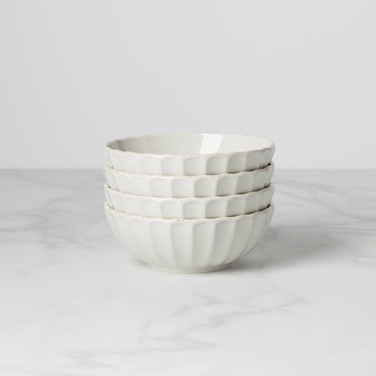 4-Piece Scallop Bowl Set E16377