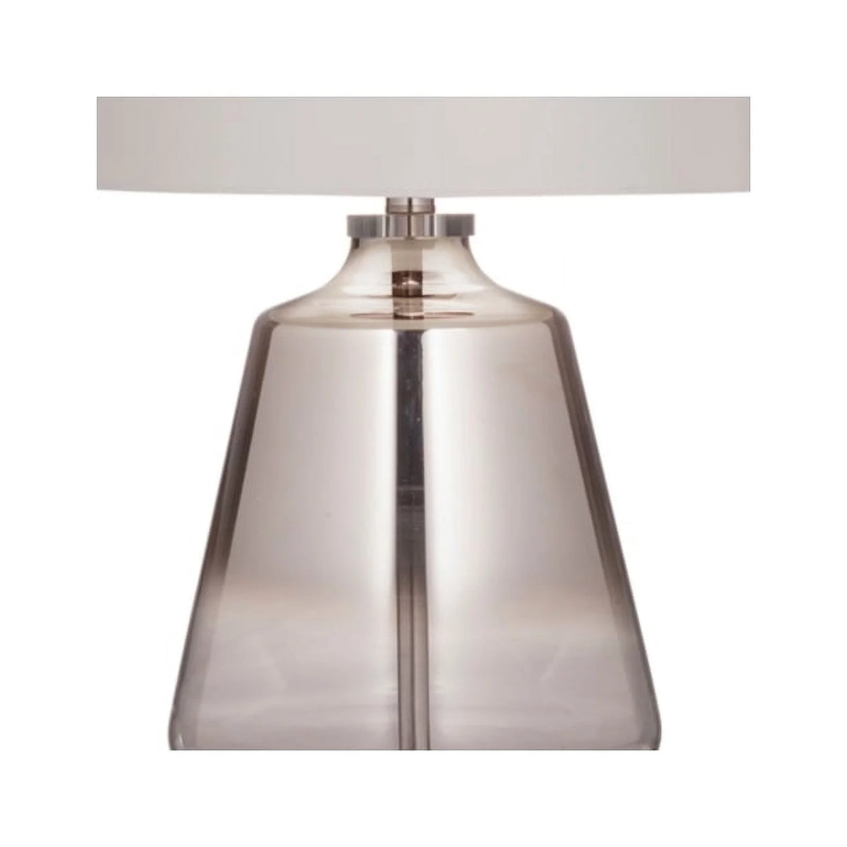 Silver Art Glass Table Lamp R4706