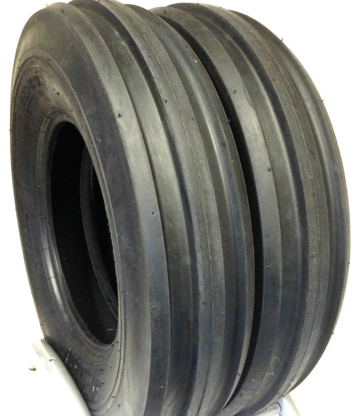 Two 7.50-16 Front Tractor Tires Tri Rib Heavy Duty Y272