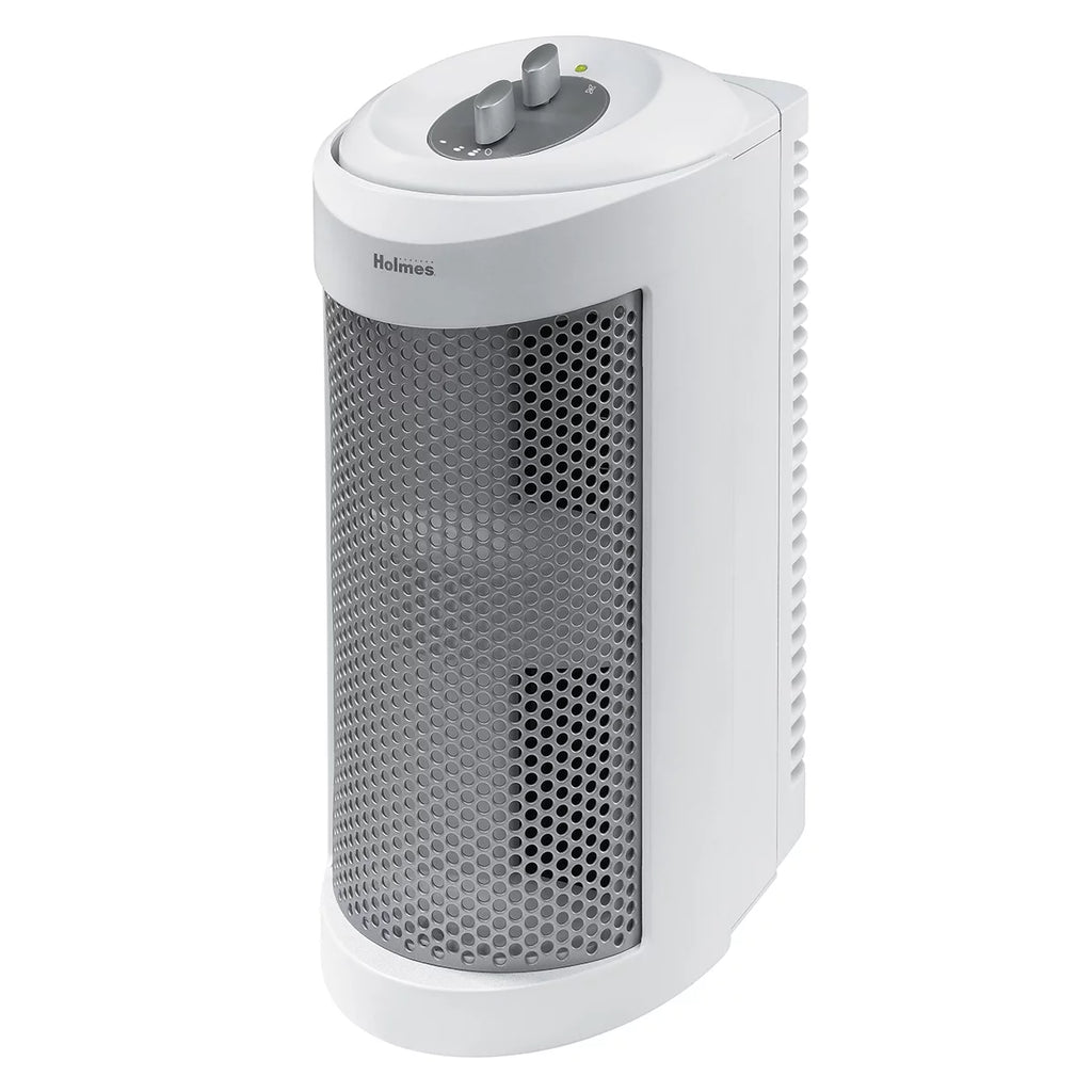 True HEPA Mini Tower Air Purifier with Ionizer White I778