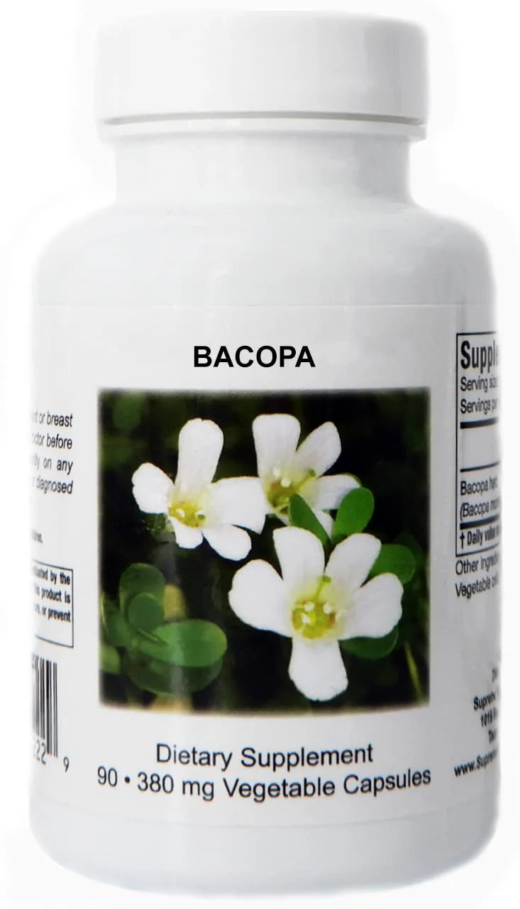 90 Vegetarian Bacopa Capsules W180241
