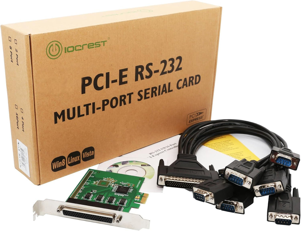 8 Port PCI-Express Serial Card B853