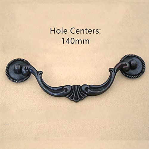 Antique Black Oversized Zinc Alloy Drawer Handles Length 170mm K524276
