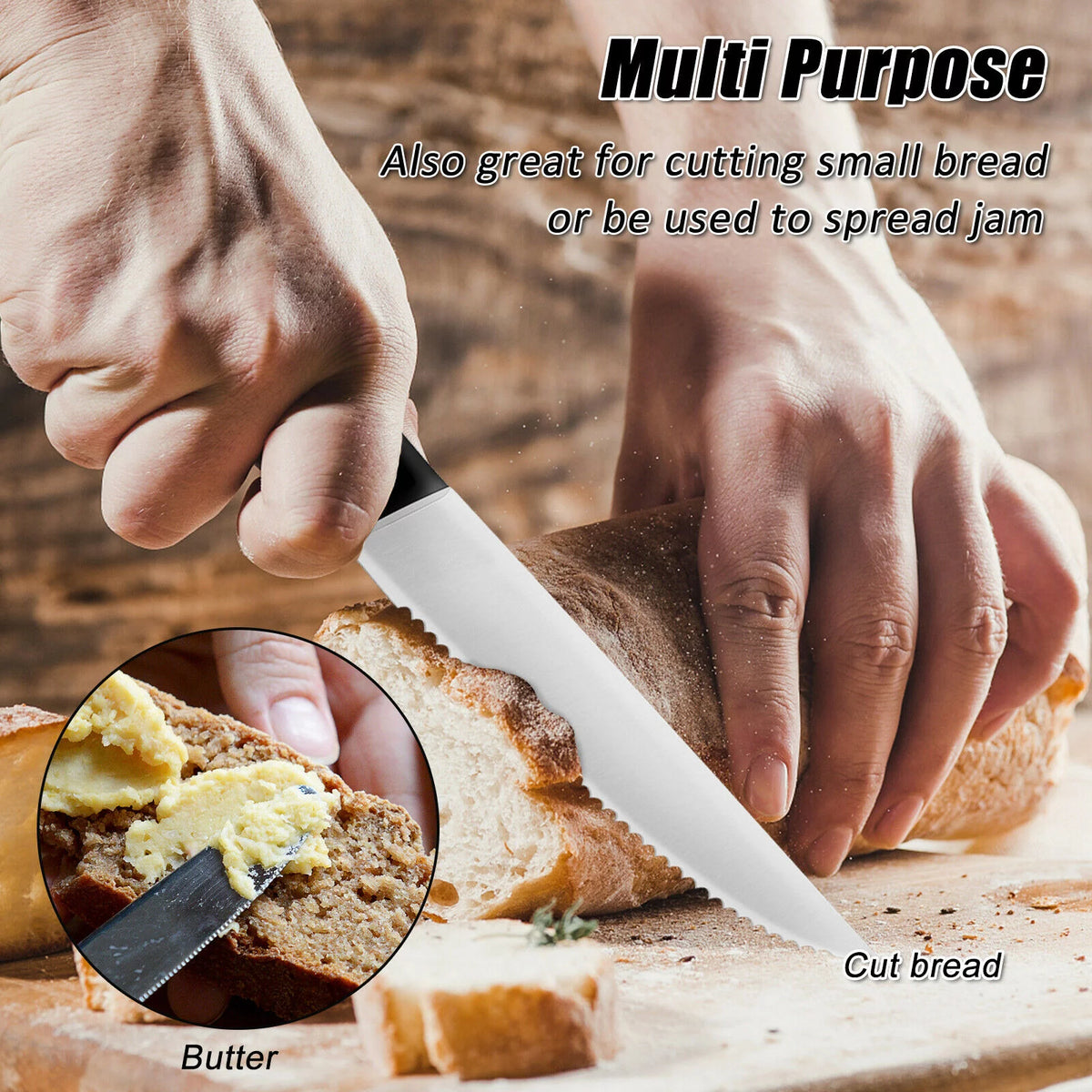Black Steak Knife Set C765770