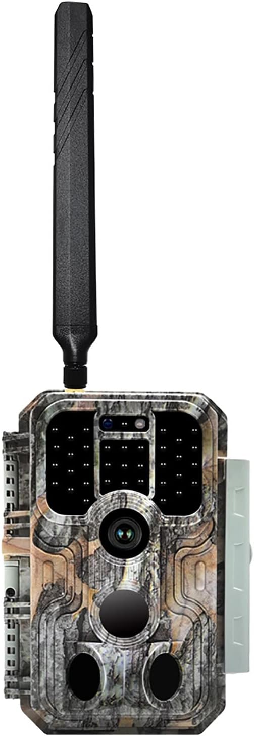 4G LTE Cellular Trail Camera 32MP 1296P No Glow Night Vision Waterproof with Antenna & SIM Card Z5729