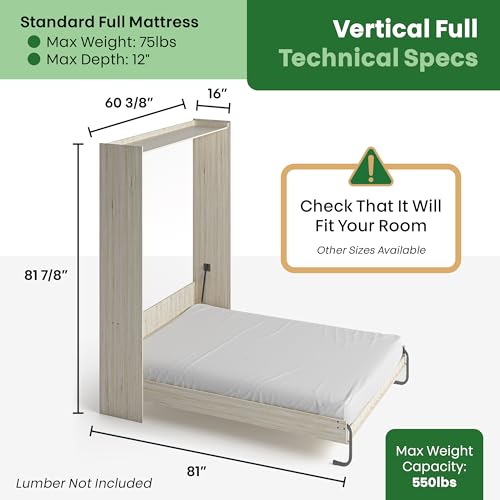Queen Vertical Murphy Bed Kit N656