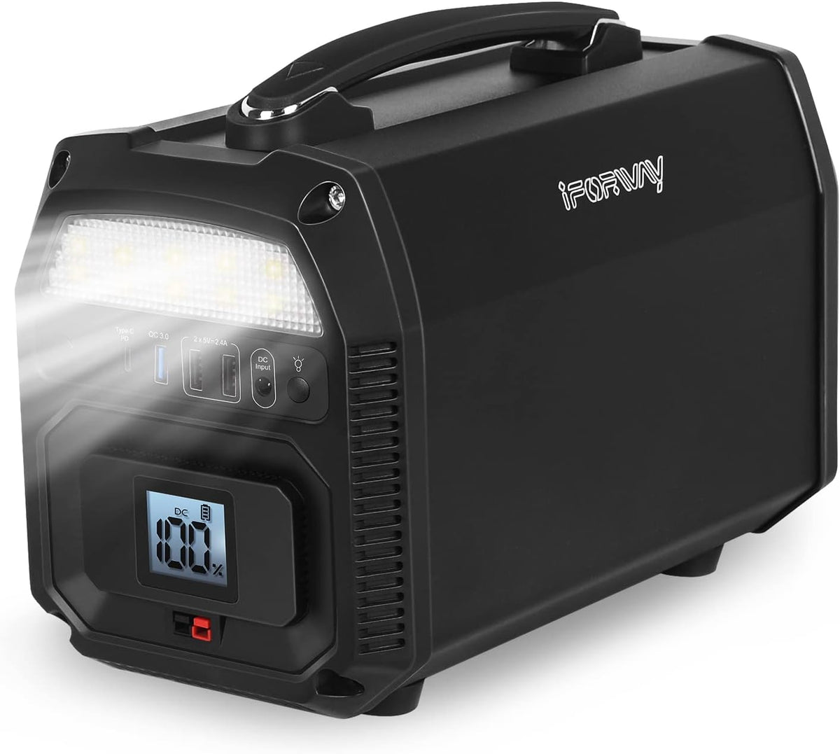 500W/462Wh Portable Power Station with 110V Pure Sine Wave AC Outlet Z972918