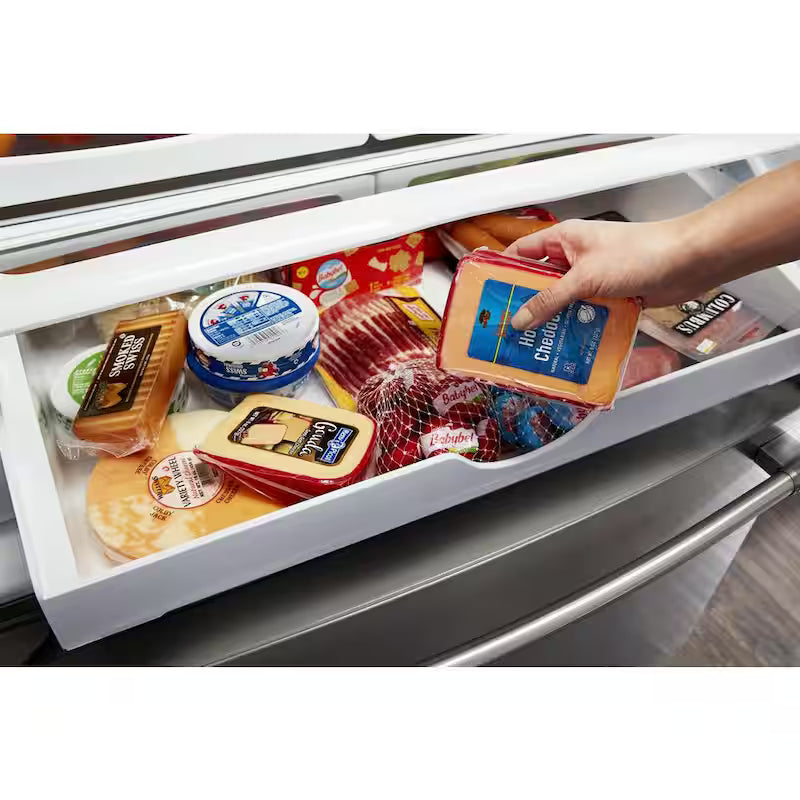 French Door Refrigerator in White S775