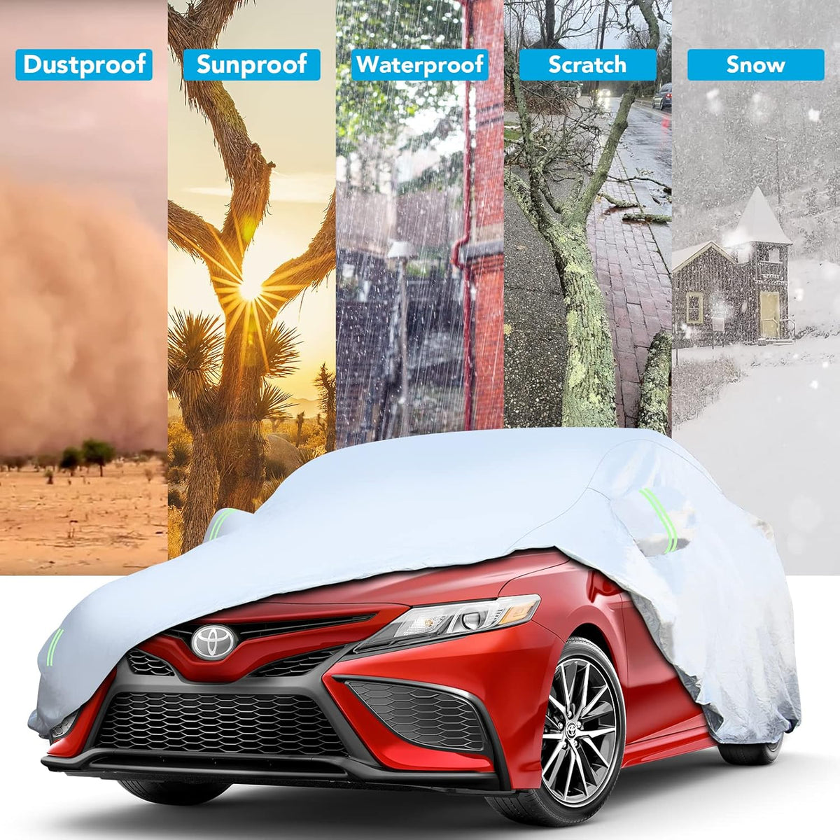 6 Layers All Weather Waterproof Car Cover R454404