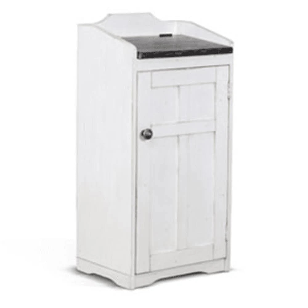 White Rectangular Trash Box I774398