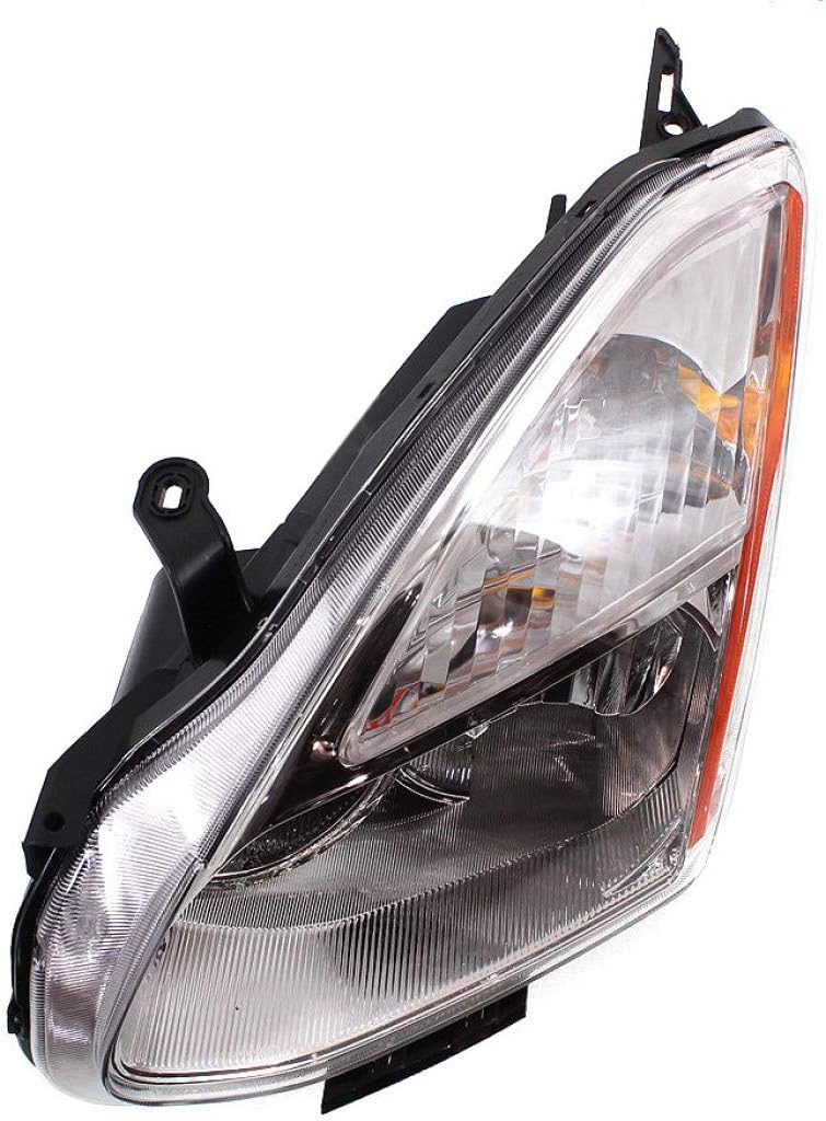 Passenger Side Halogen Headlight Assembly for Nissan Rogue 08 S5479