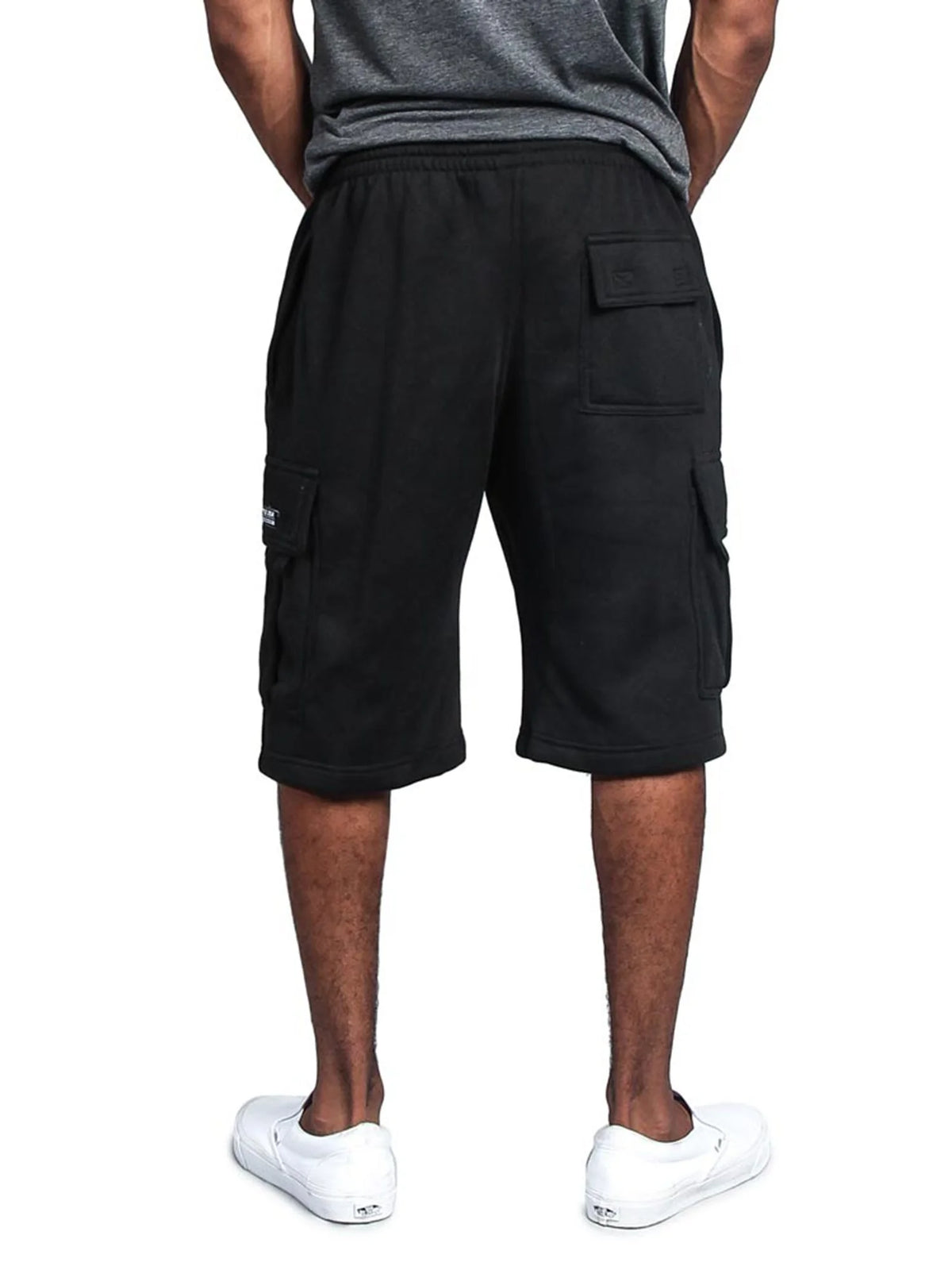 Fleece Heavyweight Cargo Sweat Shorts D933
