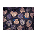 Pink and Blue Pansies Q1456