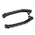 1 Pair Car Front Left Right Bumper Mounting Holder Bracket Black G568