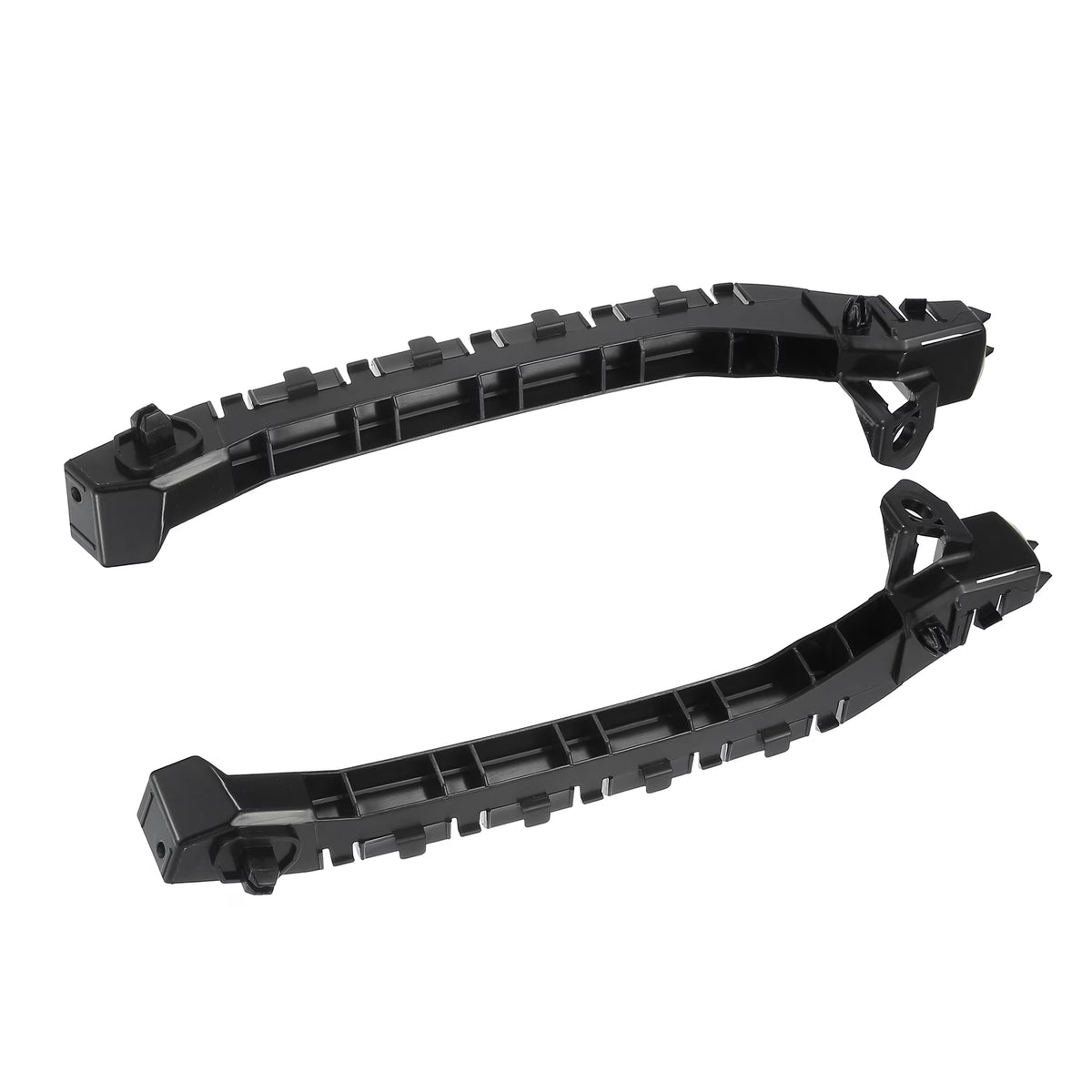1 Pair Car Front Left Right Bumper Mounting Holder Bracket Black G568