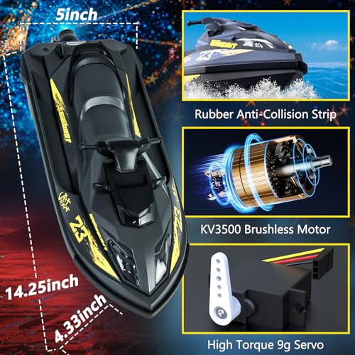 Brushless RC Jet Boat F17446