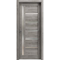 Sliding French Pocket Door with Frosted Glass B352