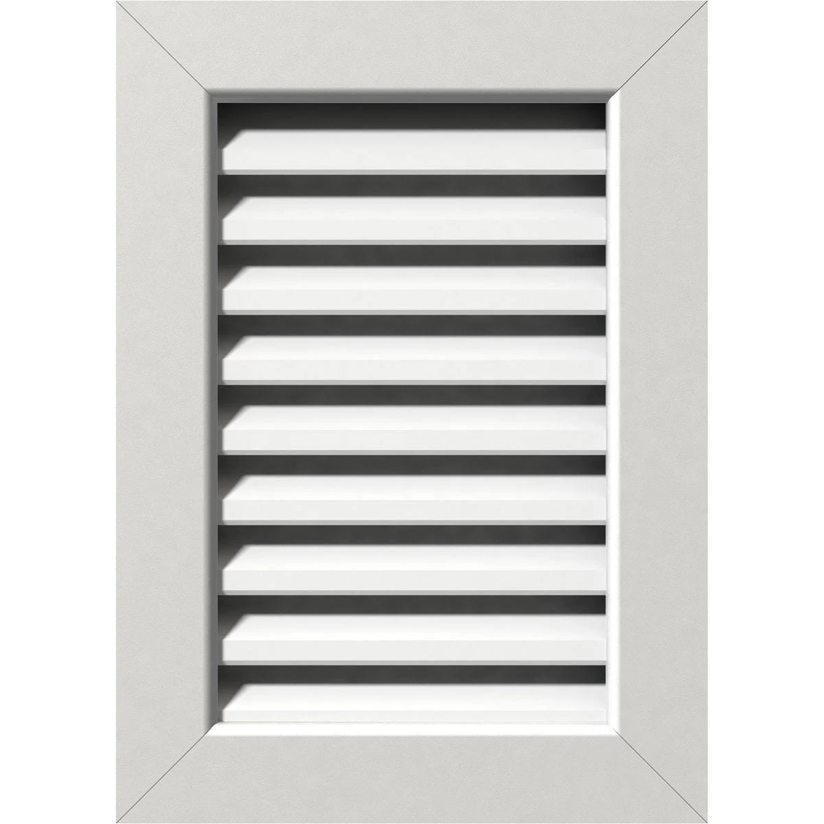 34x22W x 14x22H PVC Gable Vent Z76372