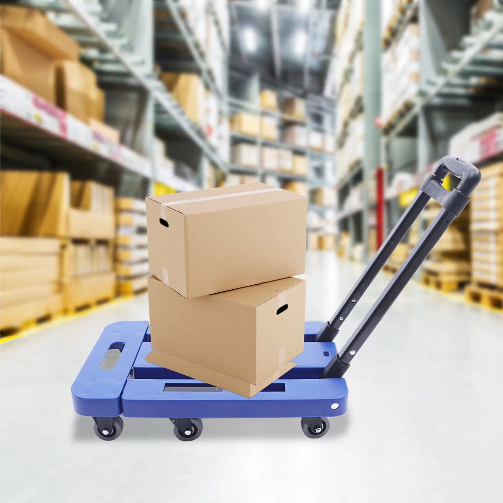 Folding Dolly Trolley with 6 Wheels D518