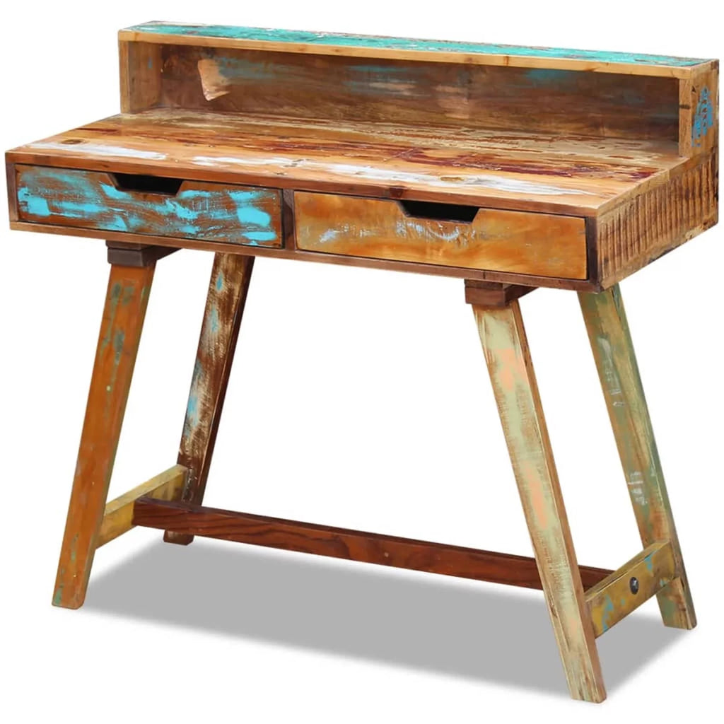 Solid Reclaimed Wood Desk P97966