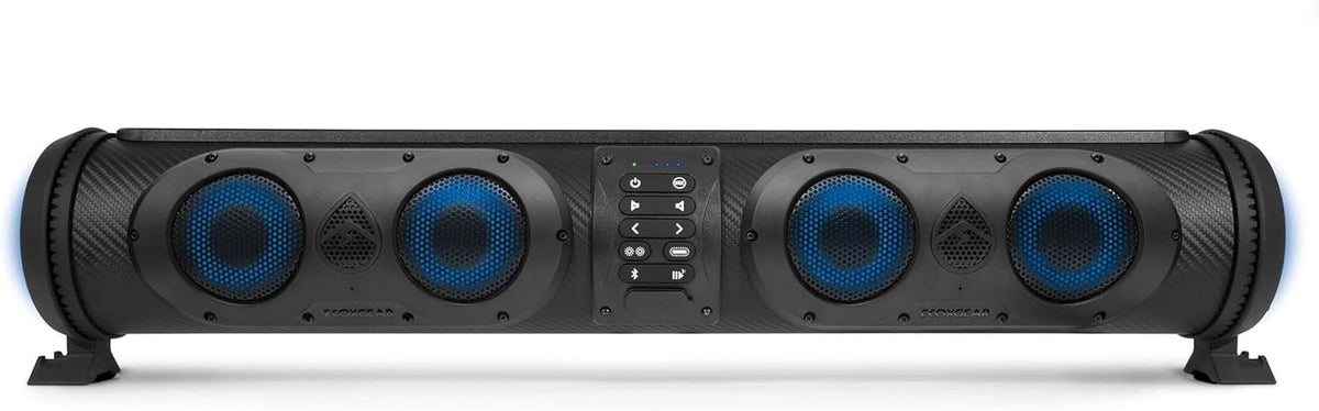 Rechargeable Amplified Bluetooth 8 Speaker Soundbar Waterproof Sandproof with LED Lighting L6993