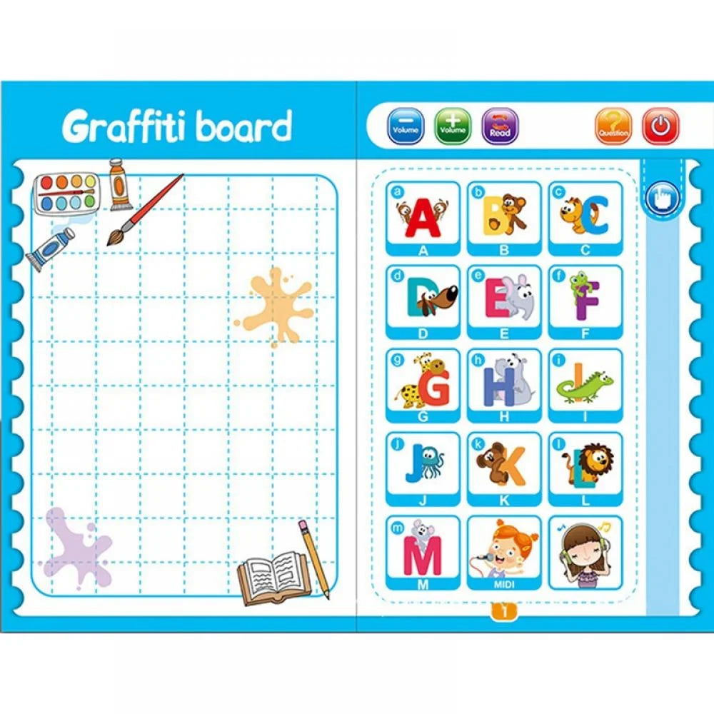 Sound Book for Children English Letters & Words Educational Toys Q58951