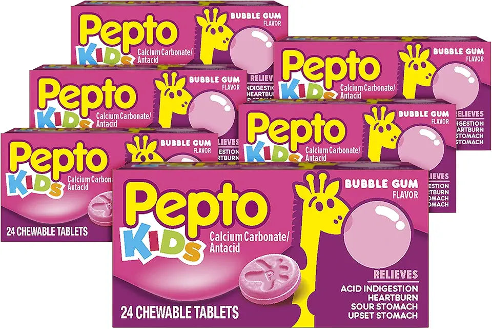 Bubblegum Flavor 24 Count Chewable Tablets T408036
