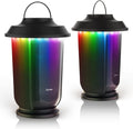 2 Pack Bluetooth 5.0 Wireless Party Speakers with LED Lights R7862