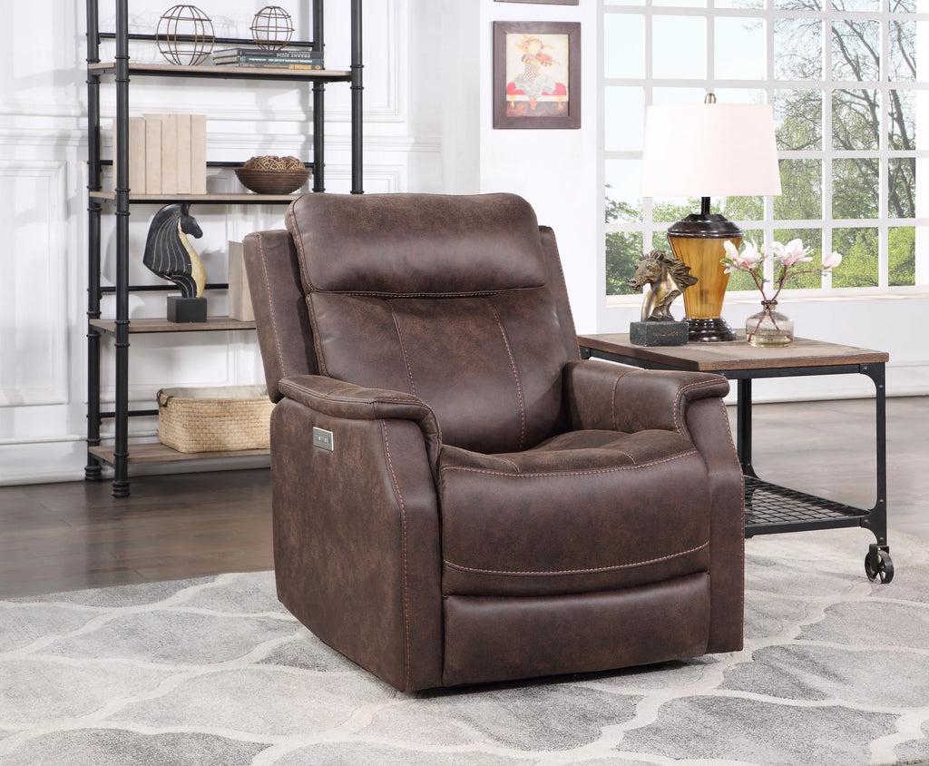 Dual-Power Recliner with USB Charging Q309748