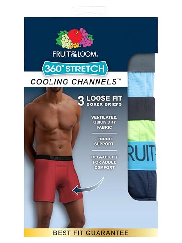 Men's 360 Stretch Boxer Briefs U2678