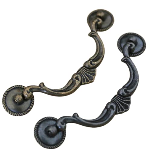 Antique Black Oversized Zinc Alloy Drawer Handles Length 170mm K524276