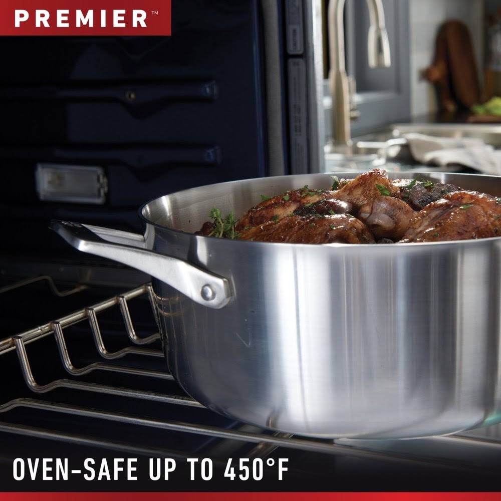 13-Piece Stainless Steel Cookware Set A3565