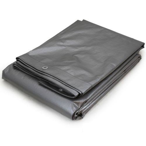 Silver Multi-Purpose Waterproof Poly Tarp Cover O266030