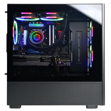 Liquid Cooled Gaming Desktop Computer, AMD Ryzen 9 7900X 4.7GHz, 64GB RAM, 2TB SSD, RTX 4070 Ti SUPER 16GB, Windows 11 Home M689
