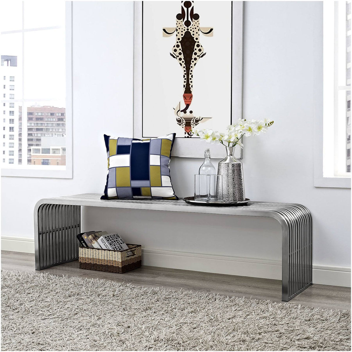 Stainless Steel Bench X566504