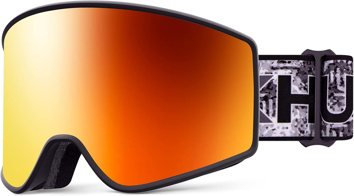 Cylindrical Snow Goggles with UV Protection and Anti-Fog O3344