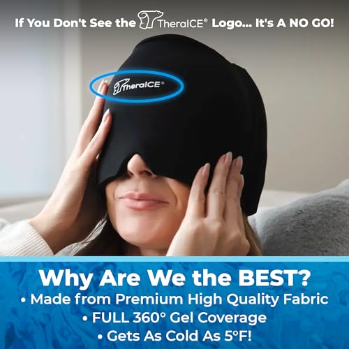 Migraine Relief Ice Pack Head Wrap O8521