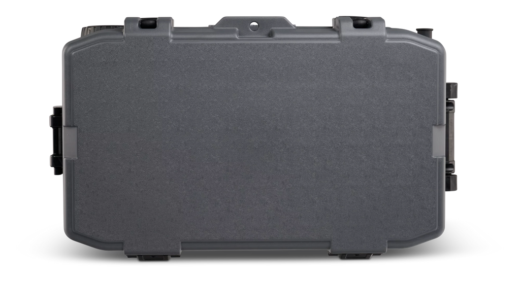 72 Quart Ice Chest Cooler with Wheels Gray P859