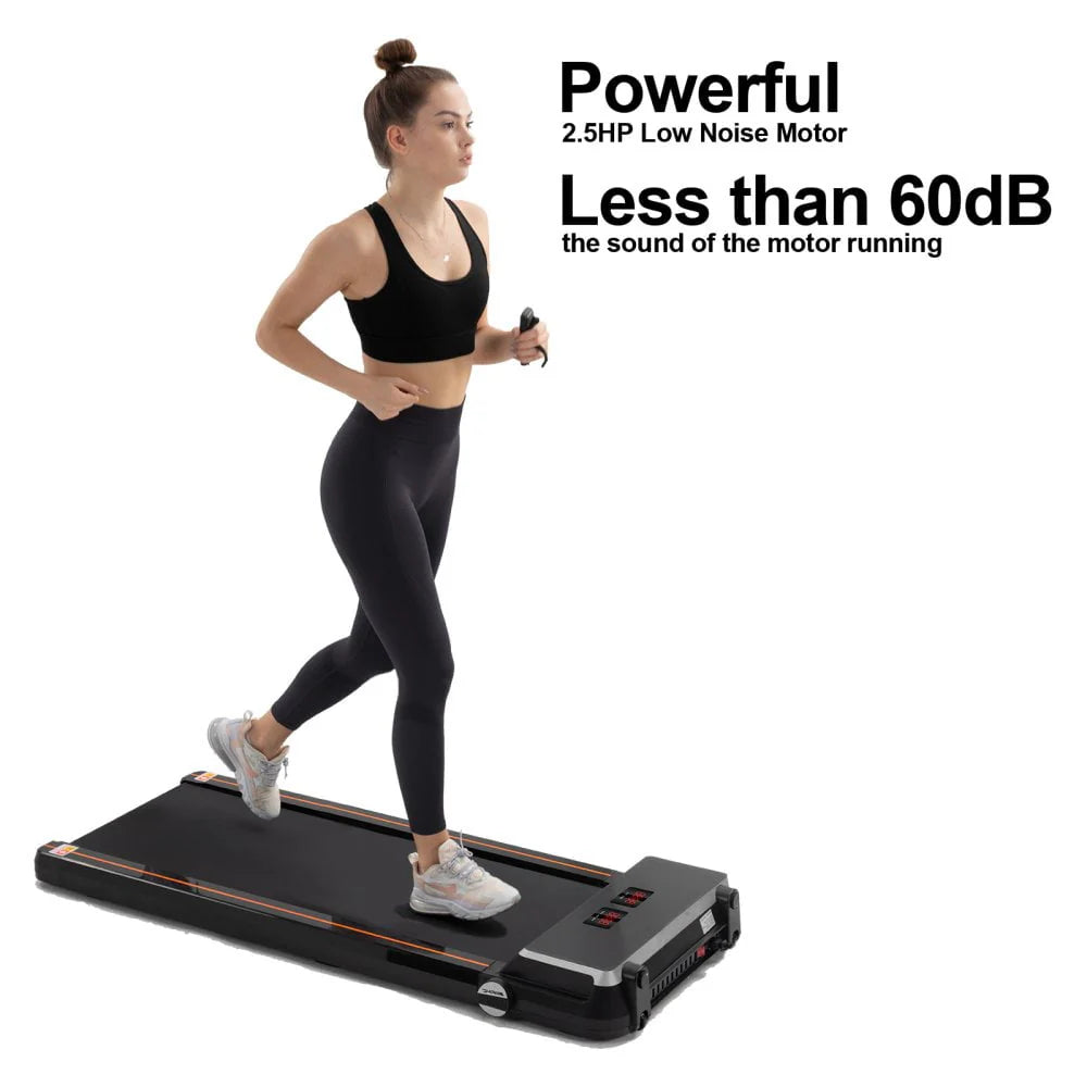 2.5HP Slim Under Desk Electric Treadmill U759940