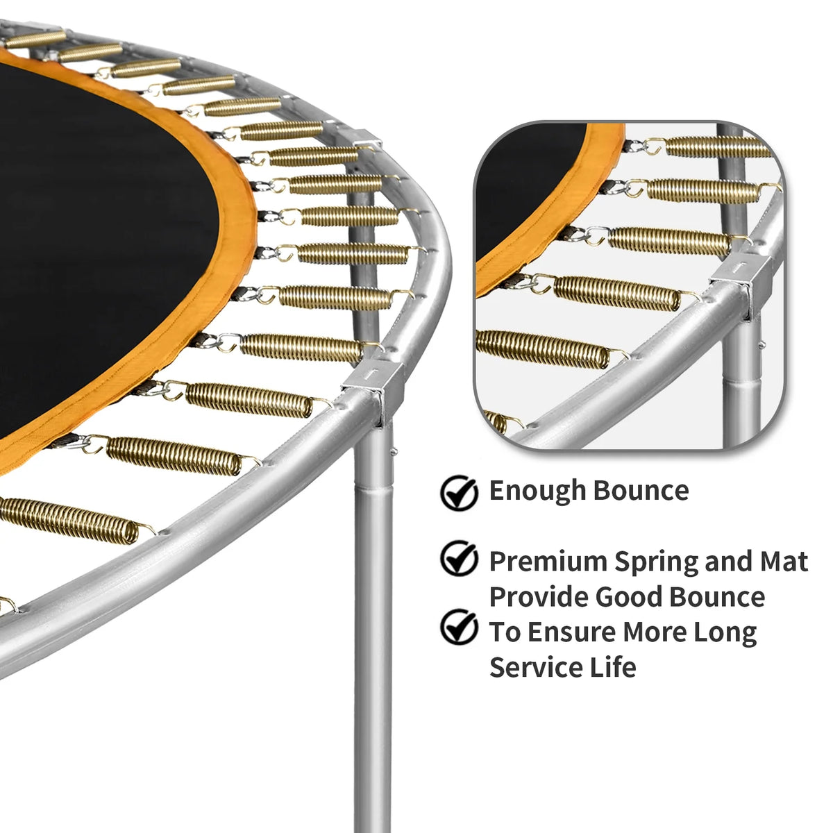 14ft Trampoline with Basketball Hoop and Ladder I250