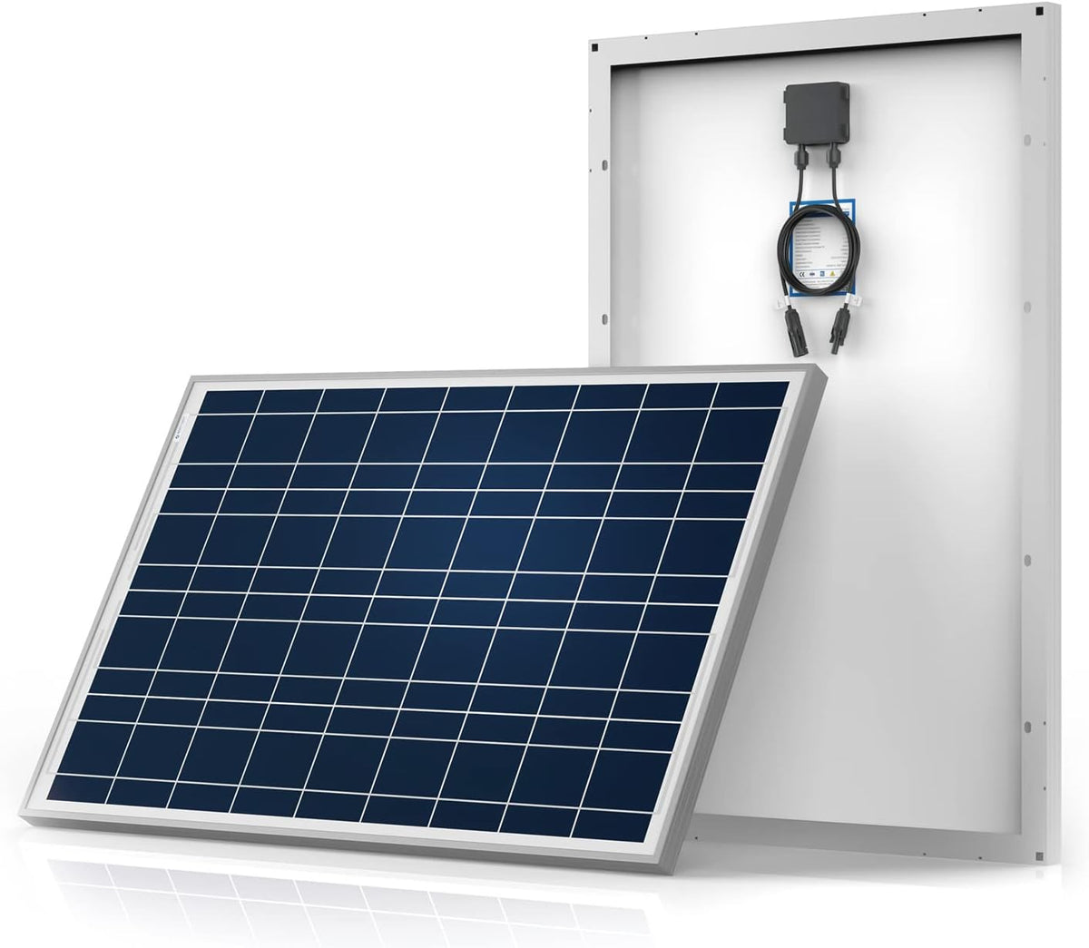 100 Watt 12 Volt Polycrystalline Solar Panel with 12 AWG Cable U320935